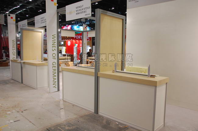 北京铝型材展位搭建图片