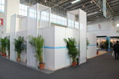 北京八棱柱展台搭建_八棱柱展台制作_展位摊位装修公司