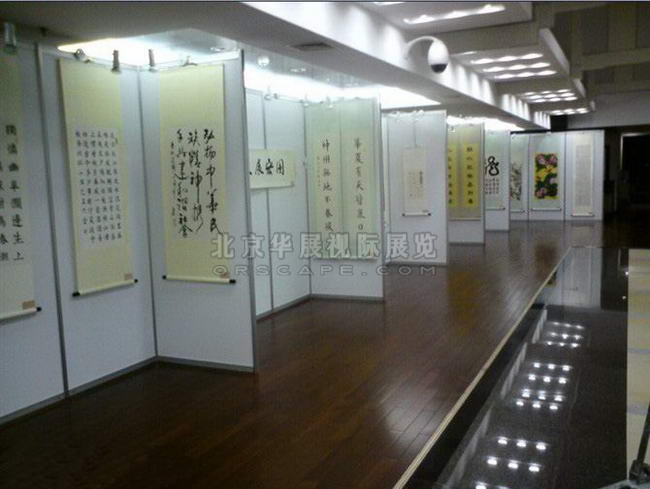 挂画书画展板搭建租赁_国画拍卖会-2