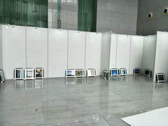 北京移动展板价格_移动展板报价_隔断墙隔断效果