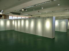美术展板隔断租赁_798美术画廊