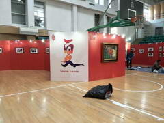 北京无缝展墙展板3米活动展墙_专用书画展板