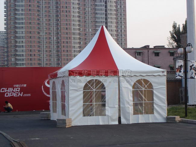 大型钢结构篷房租赁搭建_北京啤酒节-2