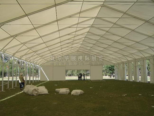 大型钢结构篷房搭建